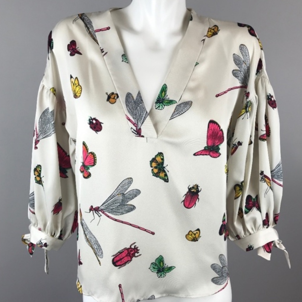 Zara Butterfly Blouse